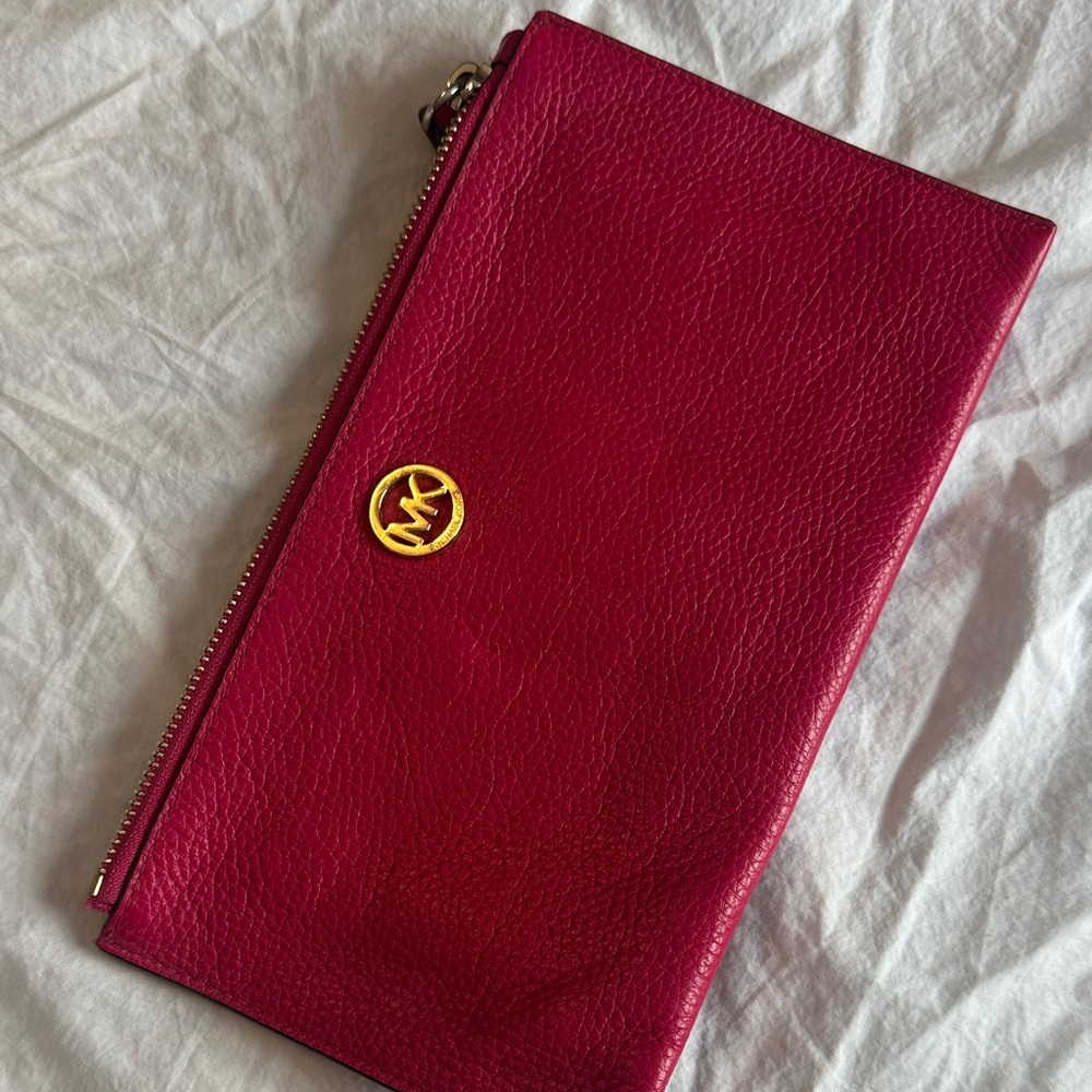 Michael Kors HOT PINK wristlet